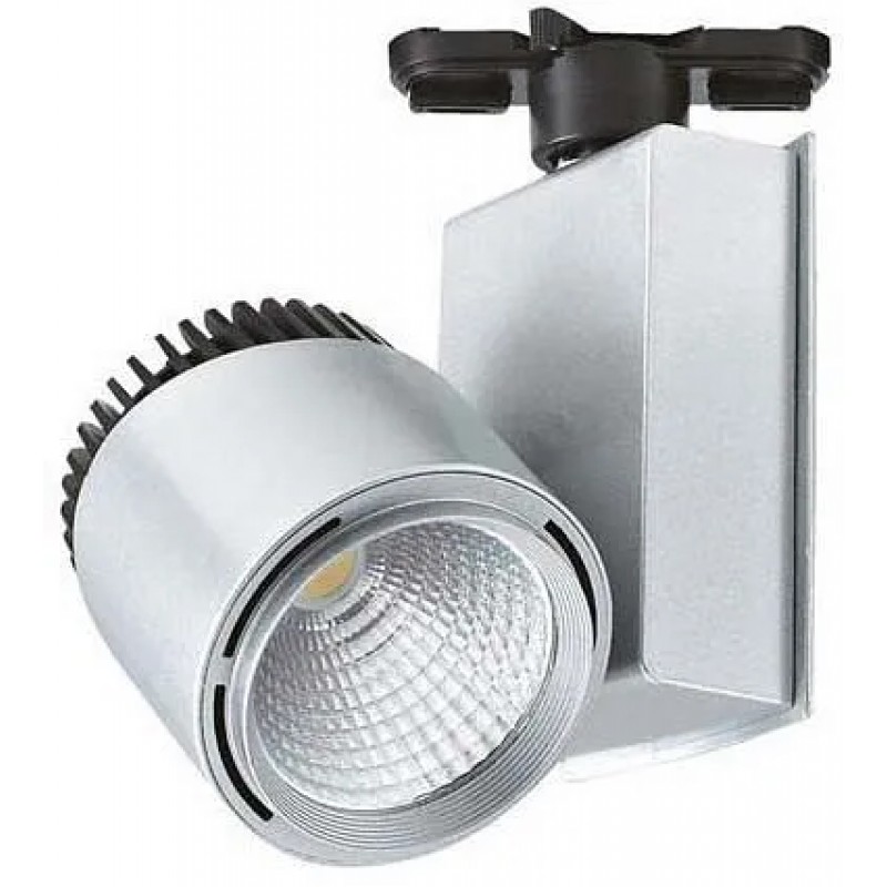 Spot Led Pe Sina, Horoz, Madrid-40, 40W, Argintiu, 4200K, 100-240V, Hl829L