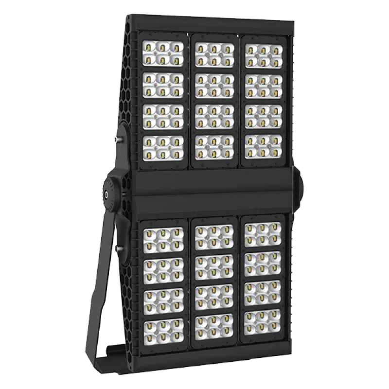 Proiector, LED, Antares, 1000W, Negru, 5700K, IP67