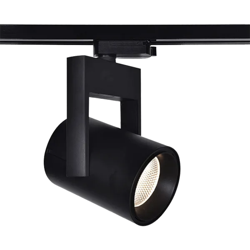 Spot pe sina, Elmark, LED, Ftl35, Cob, 35W, 6000K, 38°, Negru, 2, Linii, 93Ftl35Cw/Bl