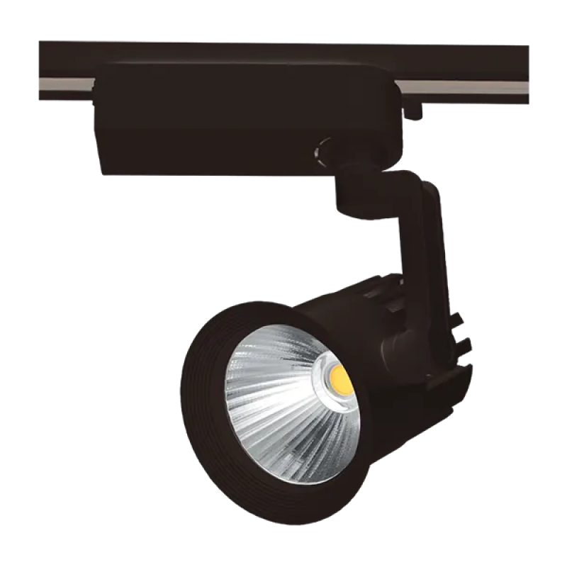 Spot pe sina, Elmark, LED, Sky, Tl5016, Cob, 30W, Lumina rece (6400K), 60°, Negru, 2, Linii, 93Tl5016Cw/Bl