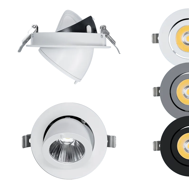 Spot, Elmark, Sky, Tl180, Cob, 20W, 220-240V, Lumina rece (6400K), 24°, Grey, 93Tlom180Cw/Gr
