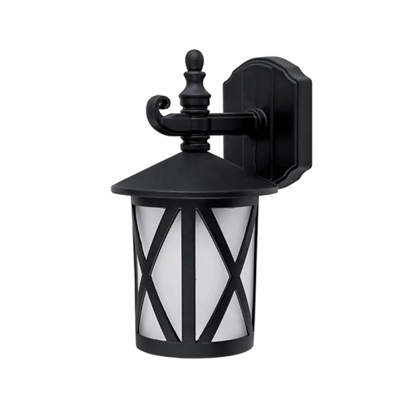 Lampadar Gradina, ERIK DOWN 1XE27 NEGRU, Elmark, 96102WD/BK