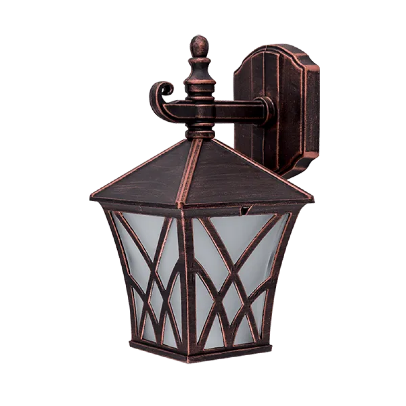 Lampadar Gradina, ALEK DOWN 1XE27 ALAMA ANTICHIZATA, Elmark, 96301WD/BRB