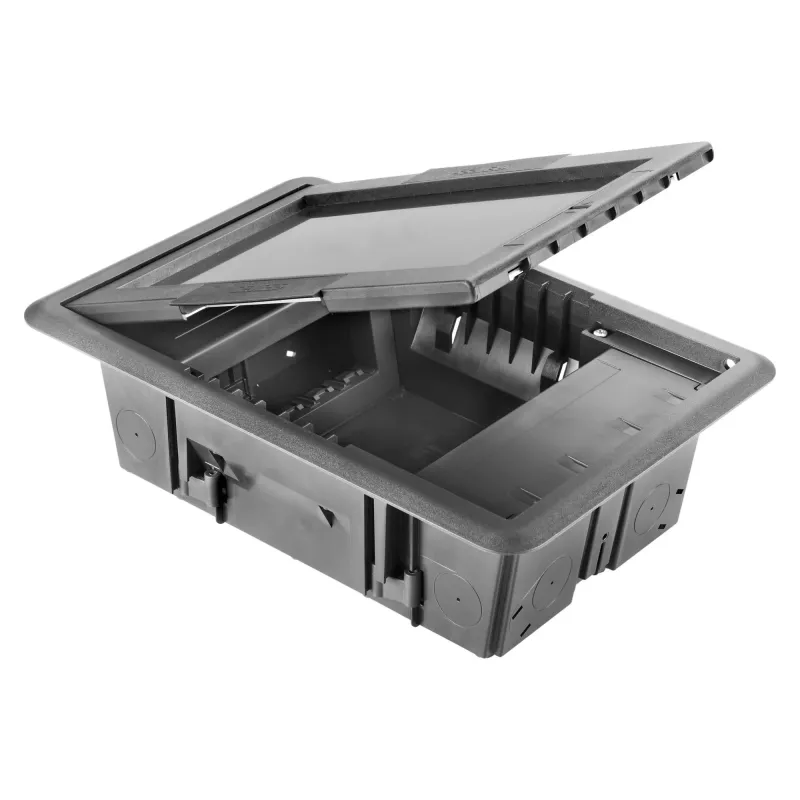 Cutie, De, Evacuare, Prin, Pardoseala, Cu, Capac, Gol, Sistem, Cu, 10, De, Module, Gewiss, System, GW24601