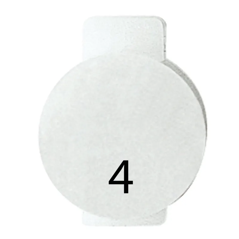 Lentila, Cu, Simbol, Iluminat, Pentru, Dispozitivele, De, Comanda, Patru, Simbol, 4, Sistem, Alb, Gewiss, System, GW20564