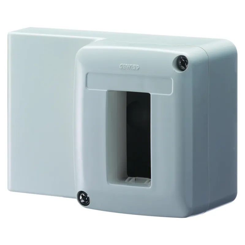 Cutie, Dispozitiv, Autoportant, Pentru, Dispozitivul, De, Sistem, Pentru, Mini-Canal, 1, Circuite, Alb, Ral, 9010, Gewiss, System, GW27603
