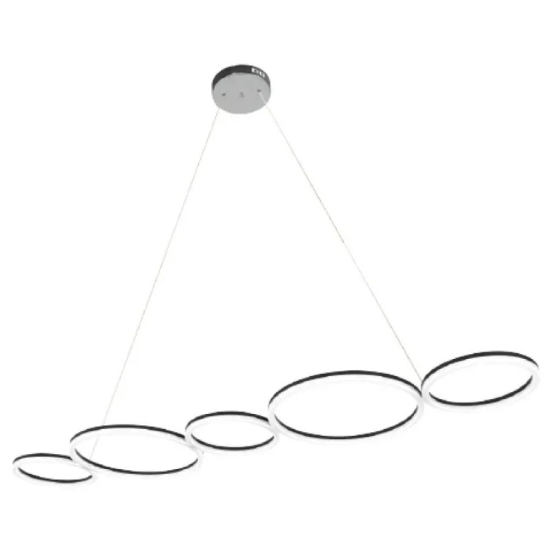 Lustra, Horoz, LED, olympic, Negru, 45W, 5Cm, 4000K, 180-240V, 0Ssp-019-035-0045-010