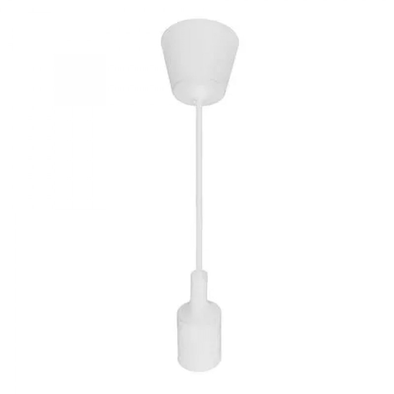 Pendul, Horoz, Volta, Alb, 1M, 1XE27, Max 60W, 021-001-0001