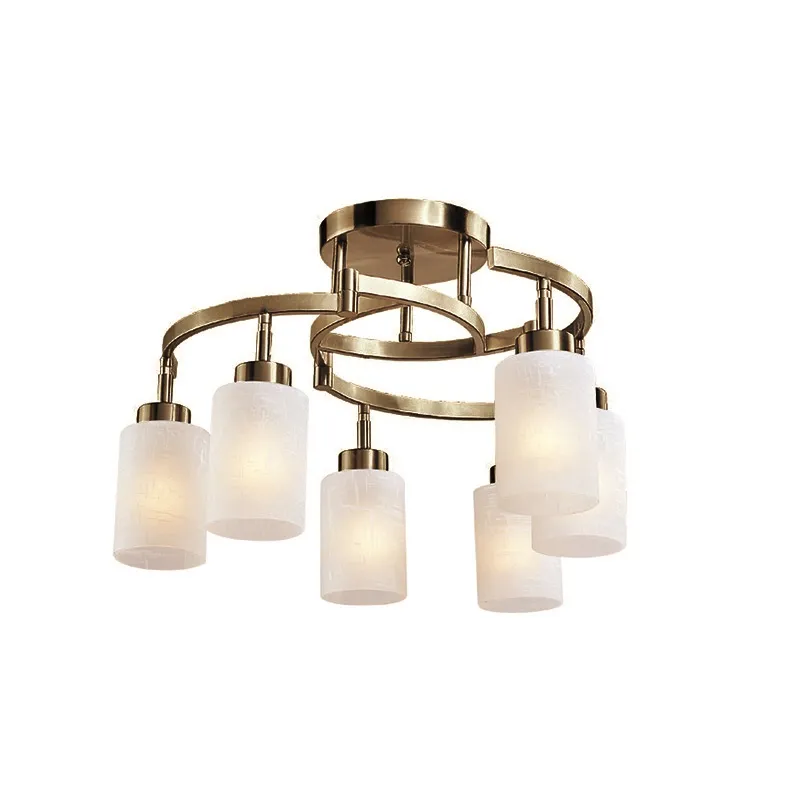 Lustra Elmark ADEL 6XE27 Auriu Antic