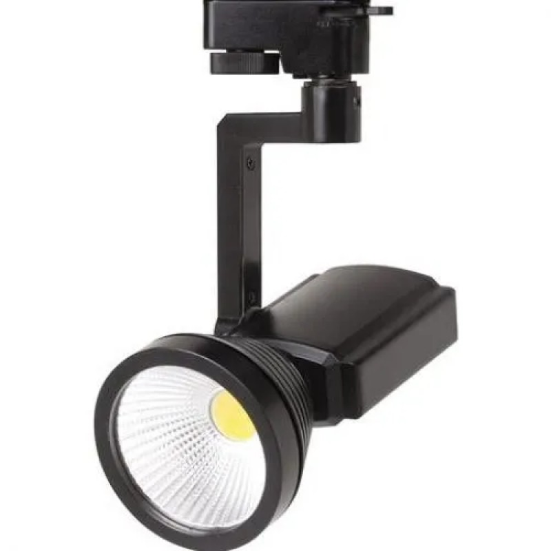 Spot Led Pe Sina, Horoz, Prag-12, 12W, Negru, 4200K, 100-240V, 018-003-0012