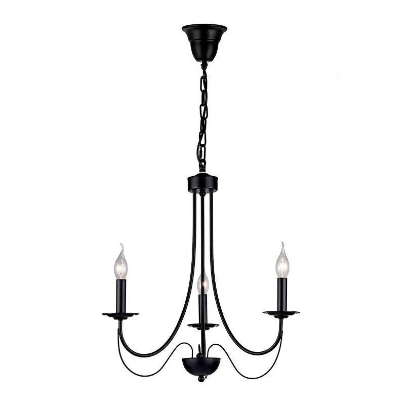 Candelabru, Elmark, Angela, 3X E14, Negru, 955Angela3
