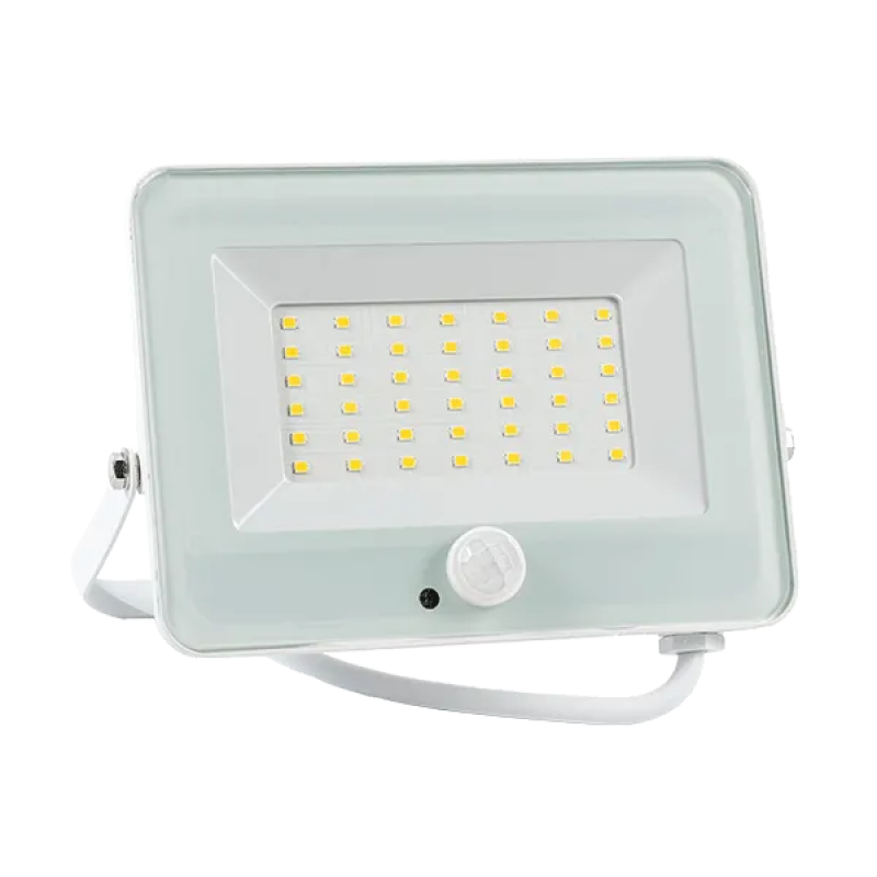 Proiector, LED, VEGA30, Slim, SMD, Cu Senzor, 30W, 3000K, Alb, IP65