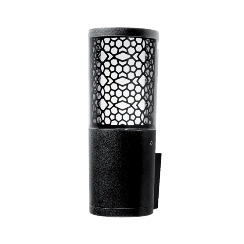 Lampa de Gradina,, Perete, LED CARLO DECO 3.5W 4000K IP55 NEGRU, Elmark, 95CARLOWLD/BL