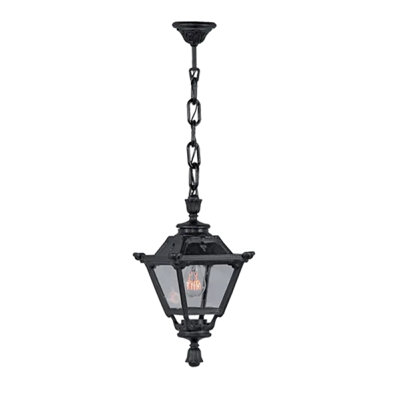 Lampadar Gradina, GOLIA 1XE27 IP55 NEGRU, Elmark, 96GOLIAP/BL
