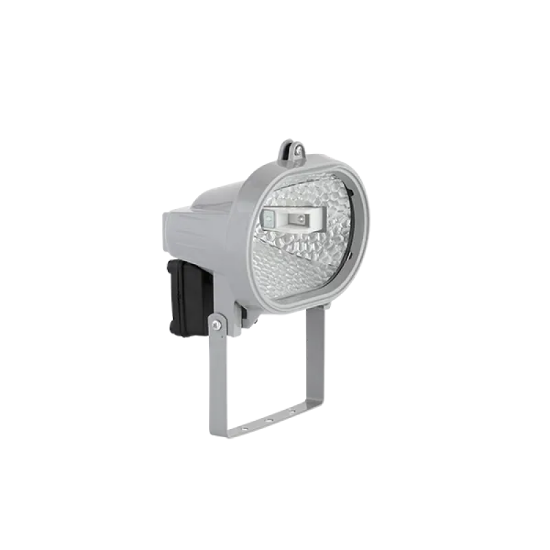 Proiector, LED MODEL"Halogen," CU SURSA LED J78 5.5W, GRI, Elmark, 989009LED