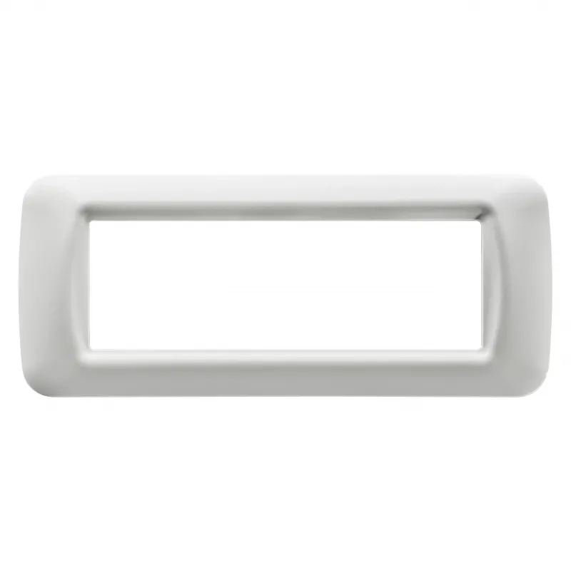 Placa, Superioara, Sistem, Finisare, Lucioasa, Din, Tehnopolimer, 6 Module, Nori, Albi, Sistem, Gewiss, System, GW22506