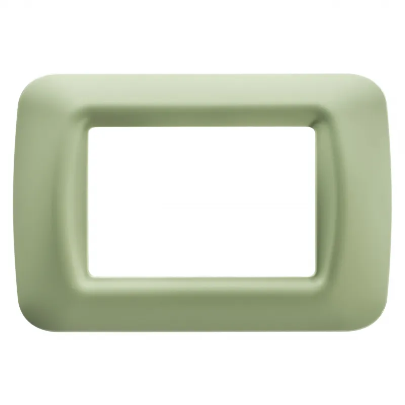 Placa, Superioara, Sistem, Finisaj, Luciu, Din, Tehnopolimer, 3 Module, Verde, Venetian, Sistem, Gewiss, System, GW22543