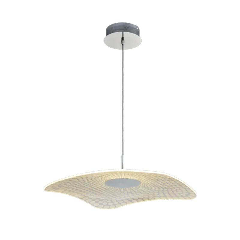 Pendul, Elmark, Owen, LED, 19W, Lumina calda (3000K), Chrome, 955Owen1P