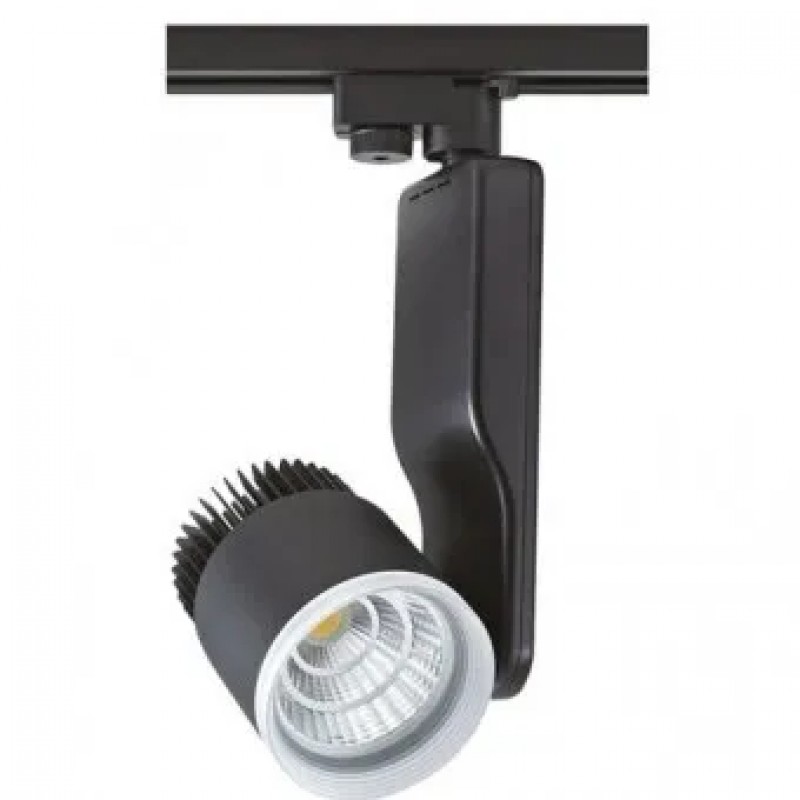 Spot Led Pe Sina, Horoz, Paris-33, 33W, Negru, 4200K, 100-240V, 018-007-0033