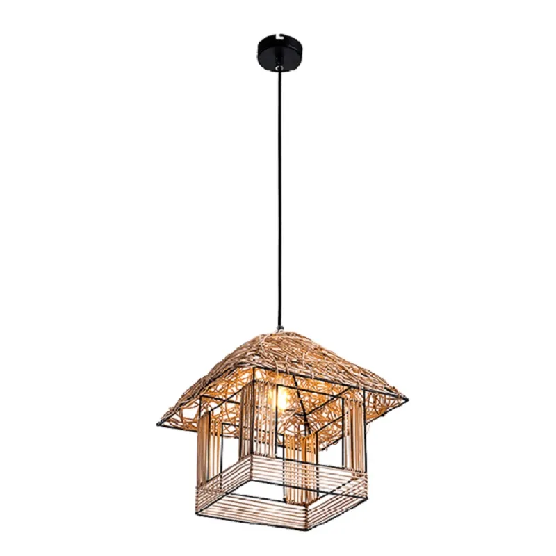 Pendul Elmark WOODY-H 1XE27 300X300mm