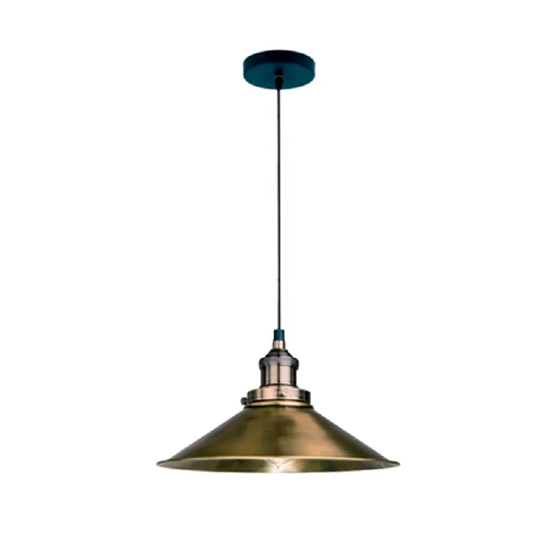 Pendul, Elmark, Damon, 1X E27, Antique, Brass, 955Damon1P/Ab