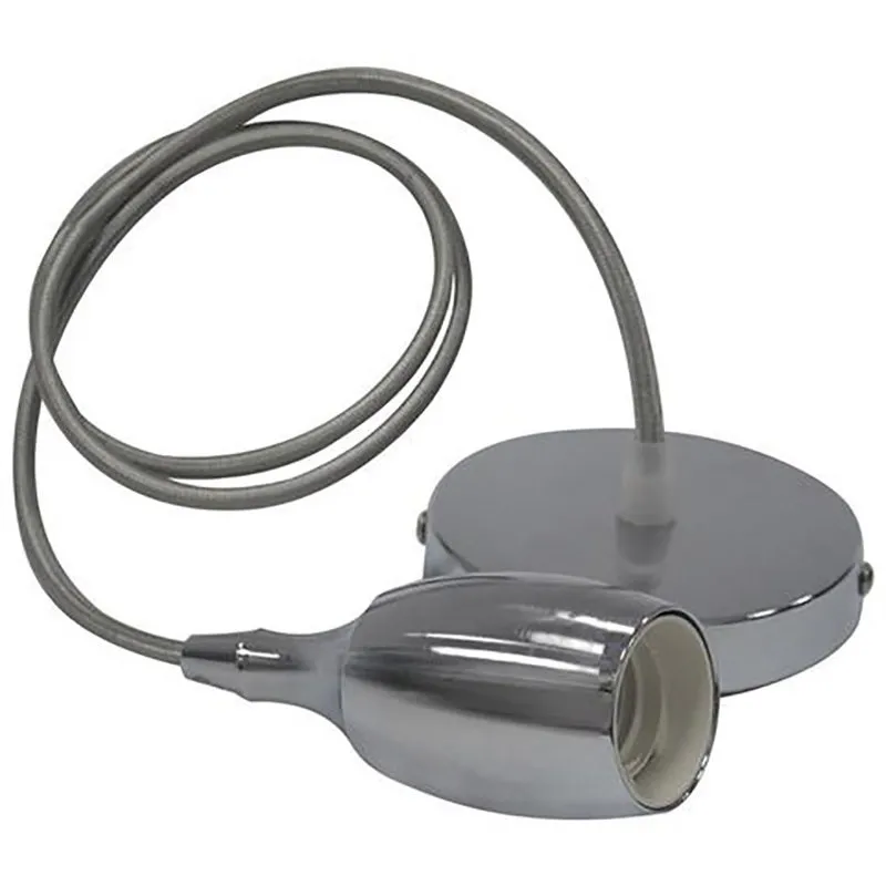 Pendul, Horoz, Weber, Crom, 1M, 1XE27, Max 60W, 021-008-0001