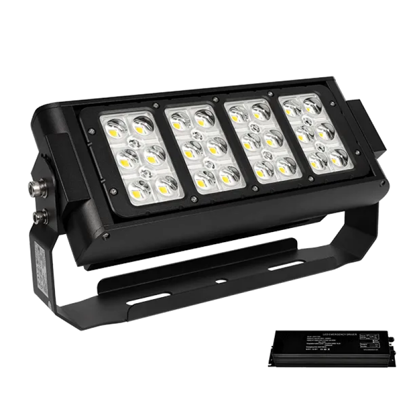 Proiector, LED, Antares, 200W, Negru, 5700K, + ,Kit Emergenta, IP67