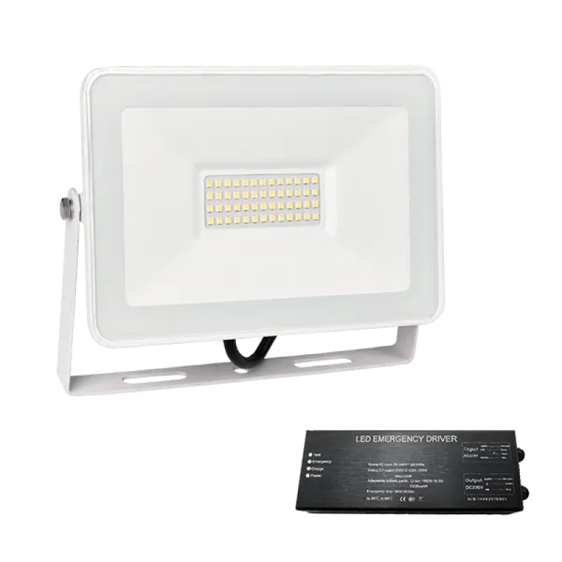 Proiector, LED, VEGA100, 100W, 4000K, Alb, + Kit Emergenta, IP65