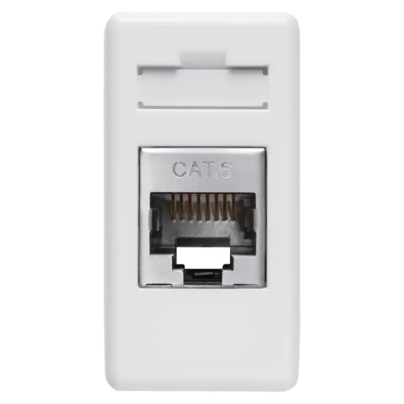 Conector, Rj45, 4, Perechi, Categoria, 6, Ftp, Fara, Unelte, 1, Modul, Sistem, Alb, Gewiss, System, GW20686