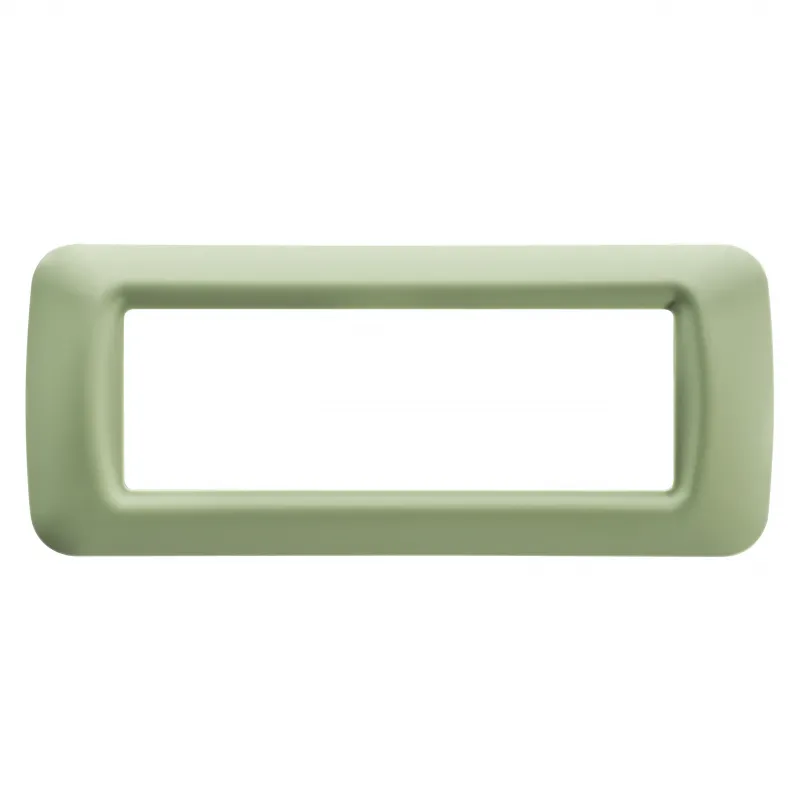 Placa, Superioara, Sistem, Finisaj, Luciu, Din, Tehnopolimer, 6 Module, Verde, Venetian, Sistem, Gewiss, System, GW22546