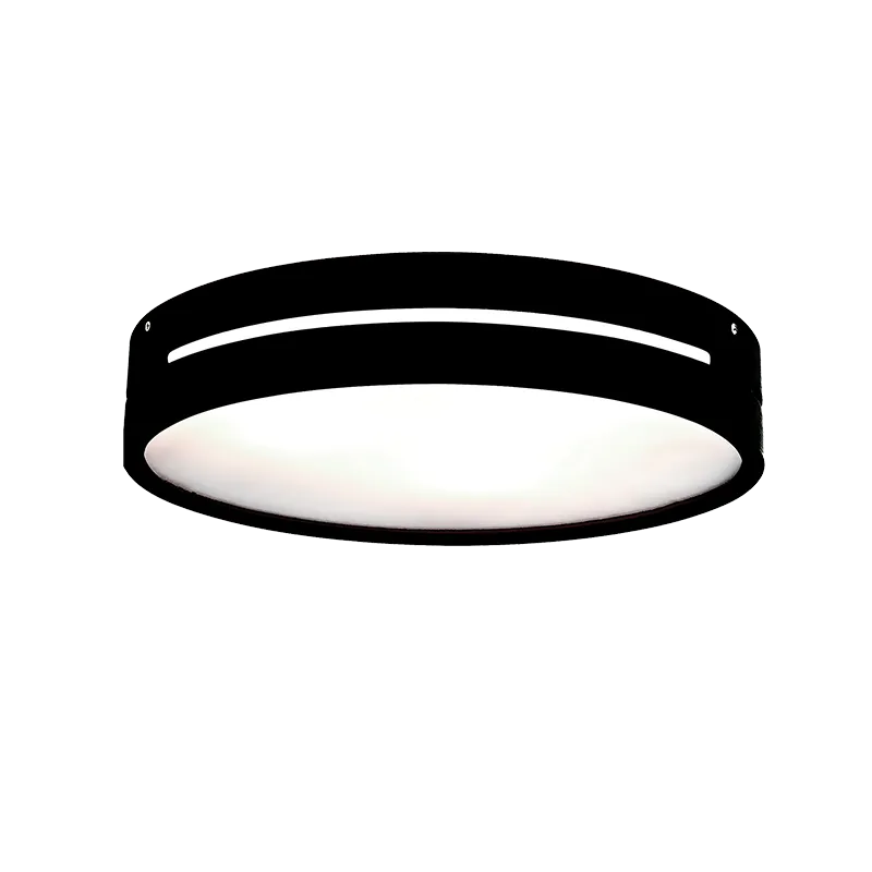 Plafoniera, Elmark, Donna, 3, Dulii, E27, Lemn, Negru, D400mm, 955Donna3