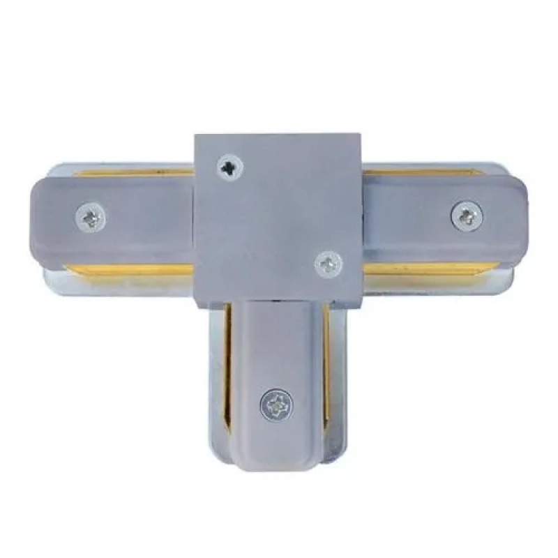 Conector T Sina Aluminiu, Horoz, Argintiu, 096-001-0004