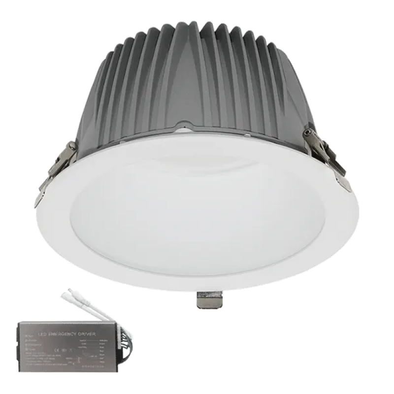 Spot LED, EL-6228, Incastrat, 42W, 3000K, Alb, + Kit Emergenta