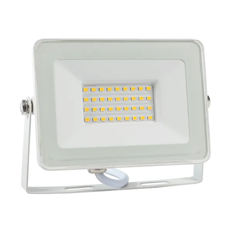 Proiector, LED, VEGA30, Slim, SMD, 30W, 3000K, Alb, IP65