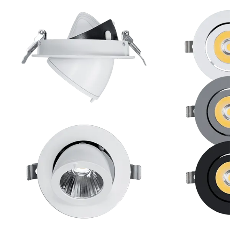 Spot, Elmark, Sky, Tl180, Cob, 20W, 220-240V, Lumina neutra (4000K), 24°, Grey, 93Tlom180W/Gr