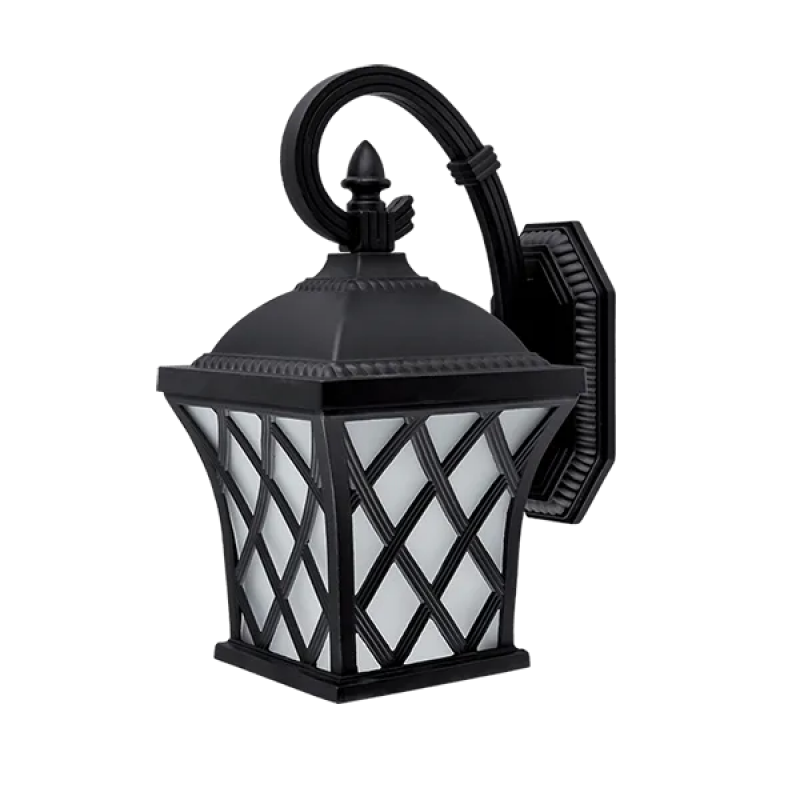 Lampadar Gradina, JOSH DOWN 1XE27 NEGRU, Elmark, 96402WD/BK