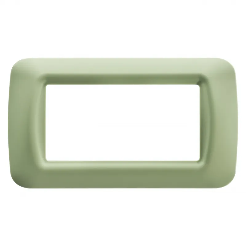 Placa, Superioara, Sistem, Finisaj, Luciu, Din, Tehnopolimer, 4 Module, Verde, Venetian, Sistem, Gewiss, System, GW22544
