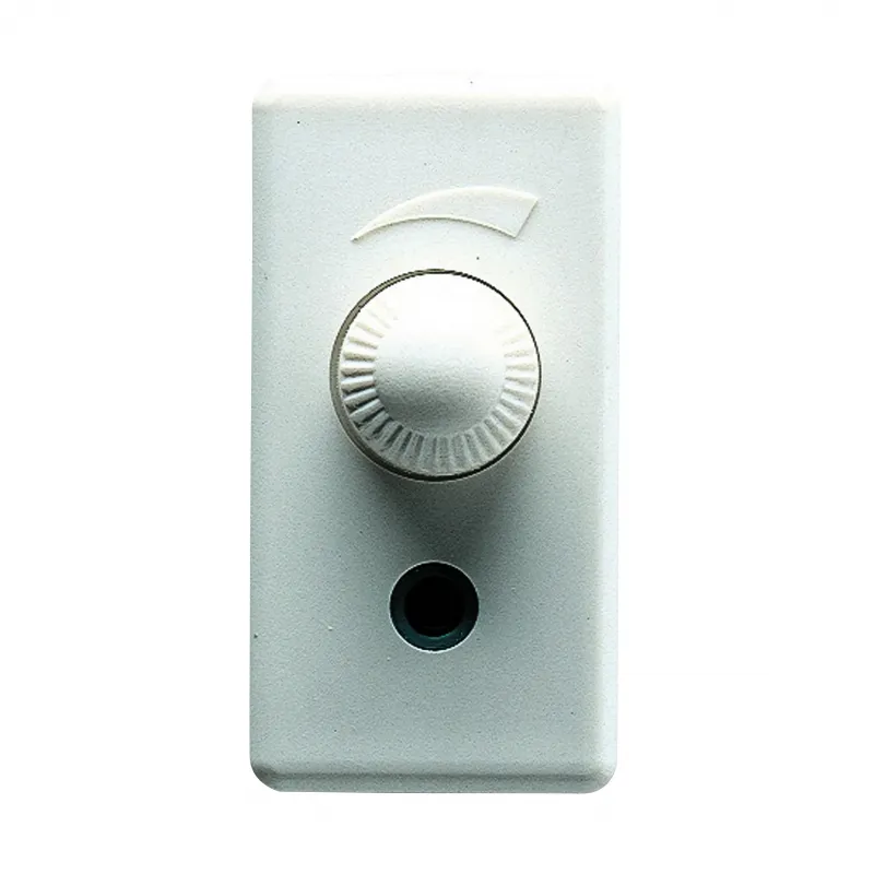 Regulator, Electronic., Rotativ, Pentru, Sarcini, Rezistive/Inductive, Rotativ, 1, Modul, Sistem, Alb, Gewiss, System, GW20803