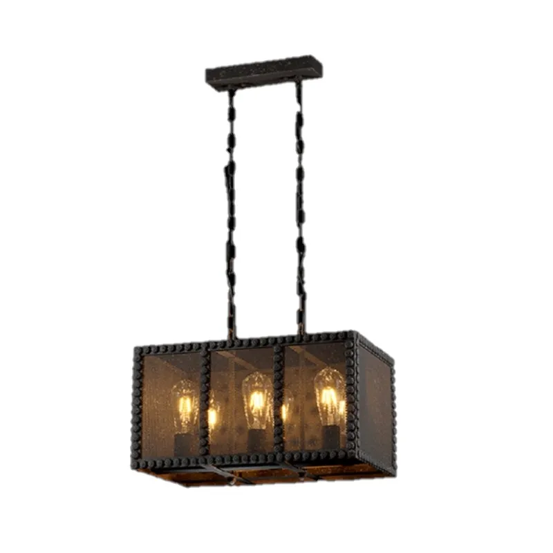 Candelabru, Elmark, Carter, 6X E27, Negru, 955Carter6L