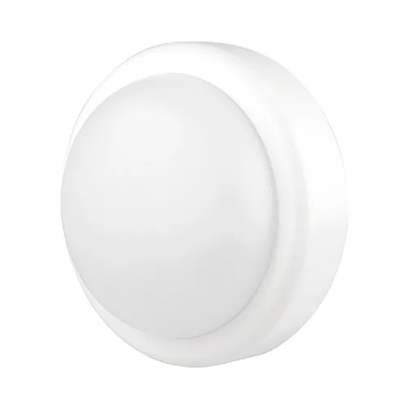 Plafoniera, Led, Ultralux, 14W, SMD5730, 4200K-lumina neutra, IP44, D200, LBH1442WH