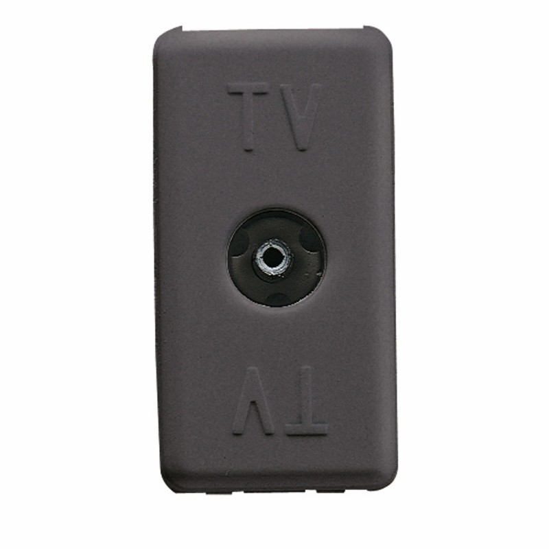Priza TV trecere Gewiss System Tv 20Db Negru GW21229