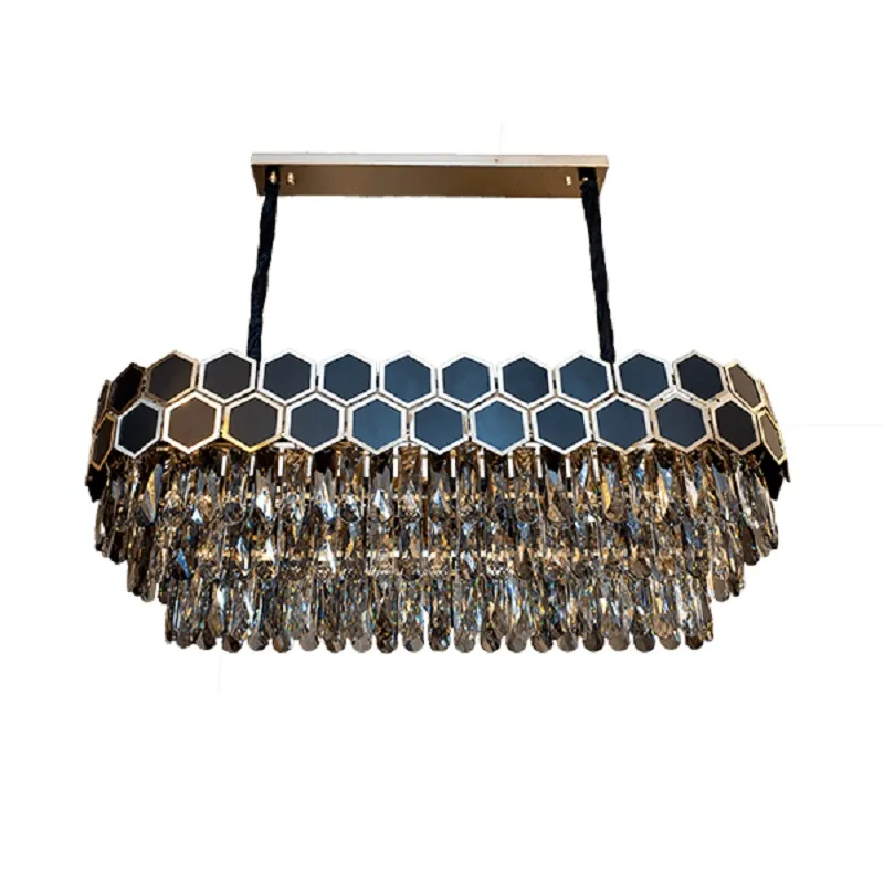 Candelabru, Elmark, Catherine, 19X E14, Negru/Auriu, 955Catherine17/S