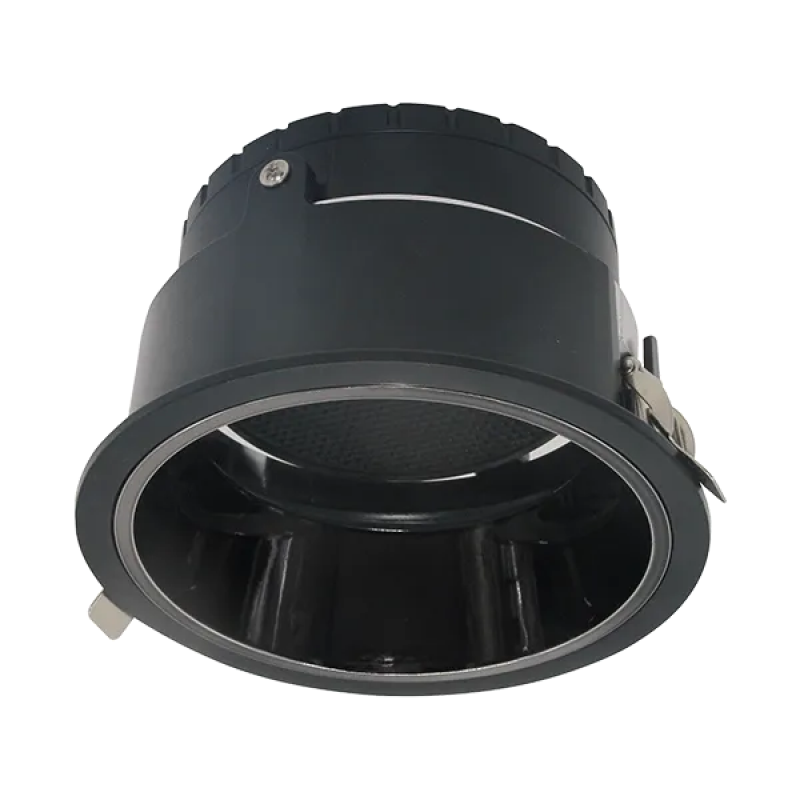 Rama Spot, EL-305, Incastrat, GU10, Negru