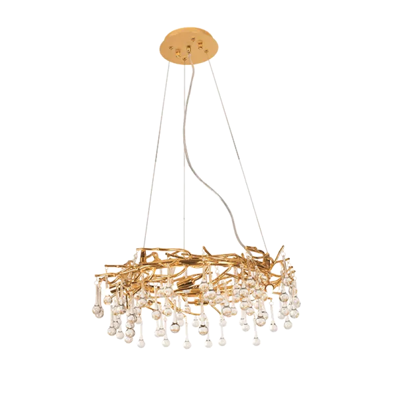 Candelabru Joseph 6 x G9 Auriu - Cristal 955JOSEPH6