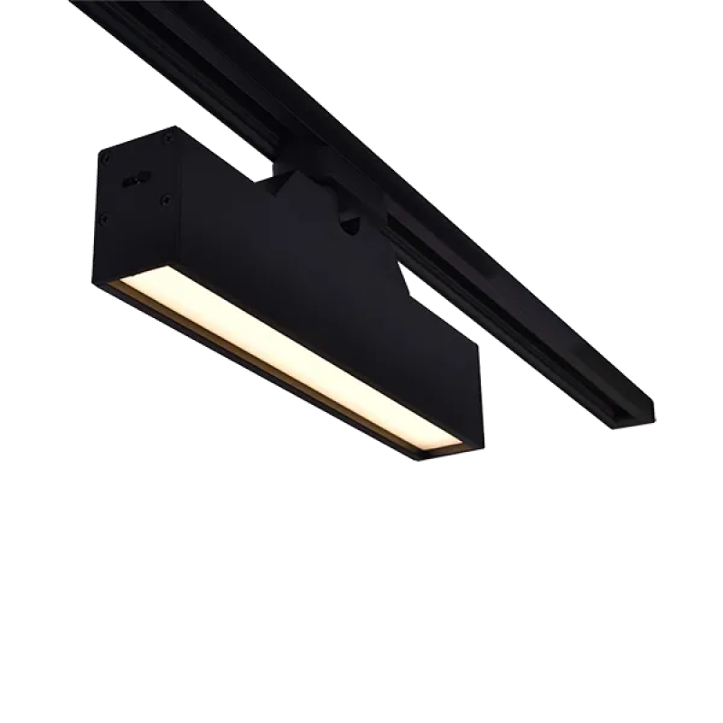 Spot pe sina, Elmark, K30, 4-Linii, 12W, 120°, Cct, Negru