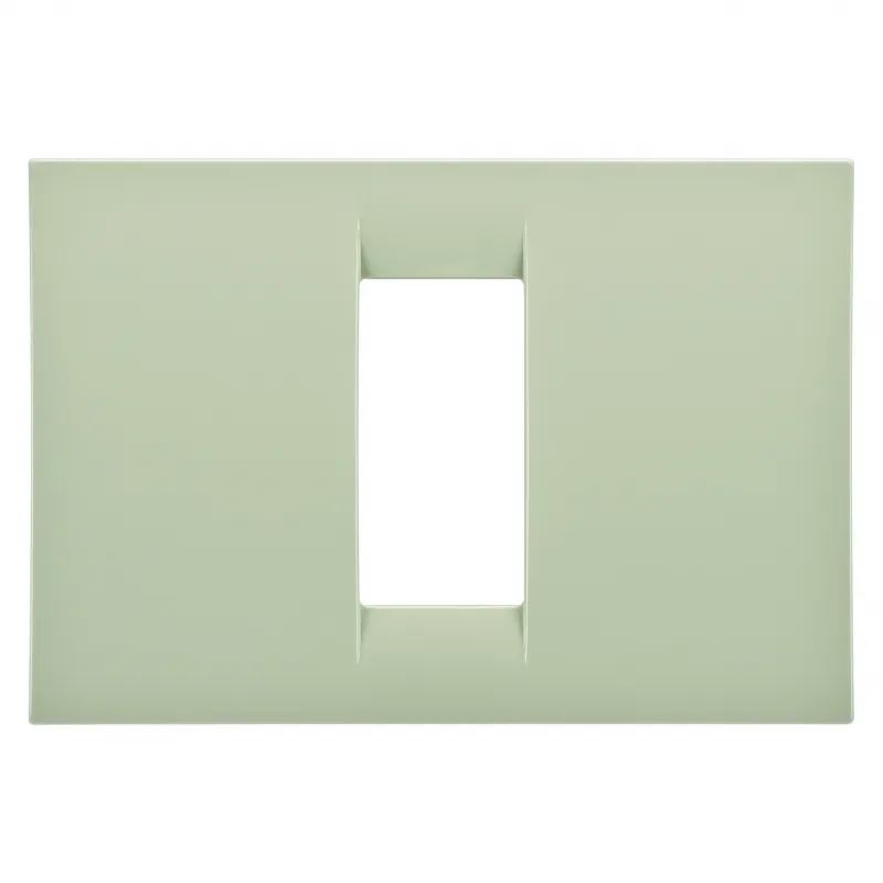 Placa, Virna, In, Finisaj, Lucios, Din, Tehnopolimer, 1 Modul, Verde, Venetian, Sistem, Gewiss, System, GW22141