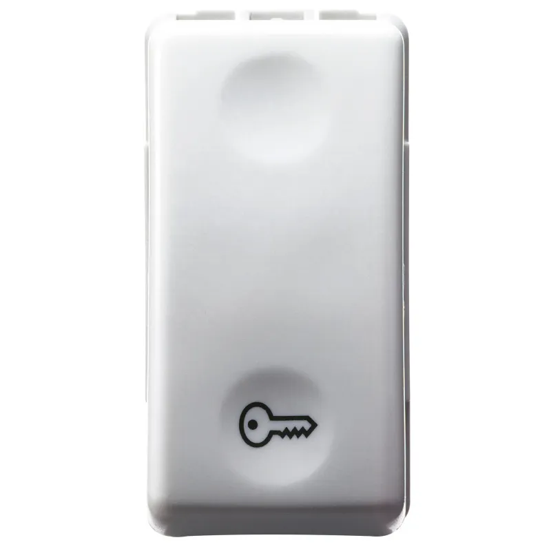 Buton, 1P, 250V, C.A., No, 10A, Cu, Cheie, Simbol, 1, Modul, Sistem, Alb, Gewiss, System, GW20511