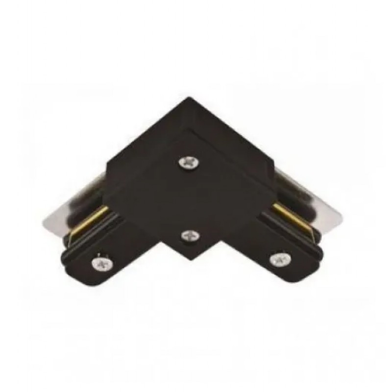Conector L Sina Aluminiu, Horoz, Negru, 096-002-0002