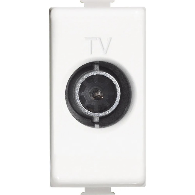 Priza TV Bticino Matix de capat 10dB 1M alba AM5202P10